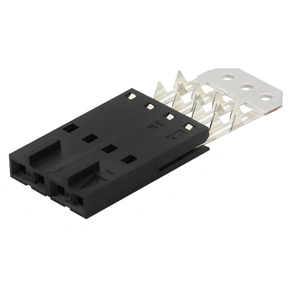 Molex Ffc/Fpc Connector, 14 Contact(S), 1 Row(S), Female, 0.1 Inch Pitch, Crimp Terminal, Plug 15388147 - main